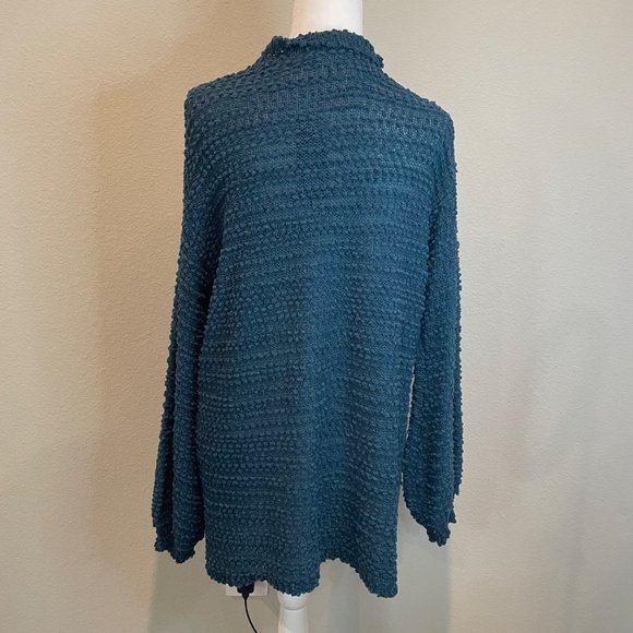 NWT Wild Fable Deep Sea Blue Open Front Cardigan - Picture 2 of 7